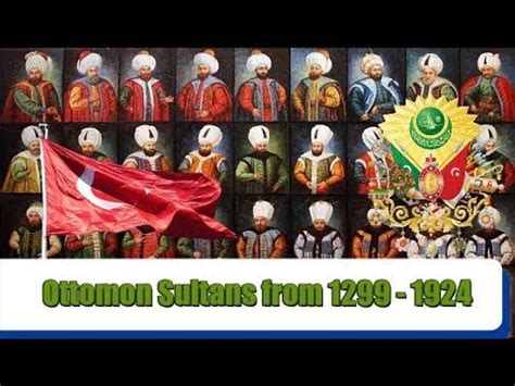 Ottomon Sultans 1299 1924 Ottoman Empire Map Anthem Mecidiye Marşı