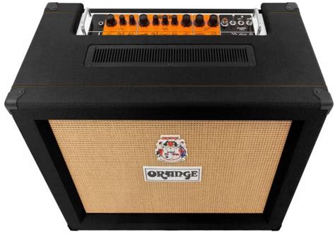 Orange Rk50 Neo Mk3 V3 Bk Neo Black Rockerverb 50 Mkiii Combo Amplifier