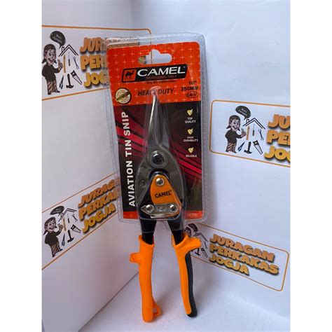 Jual Gunting Hollow Galvalum Seng Baja Ringan Heavy Duty Camel