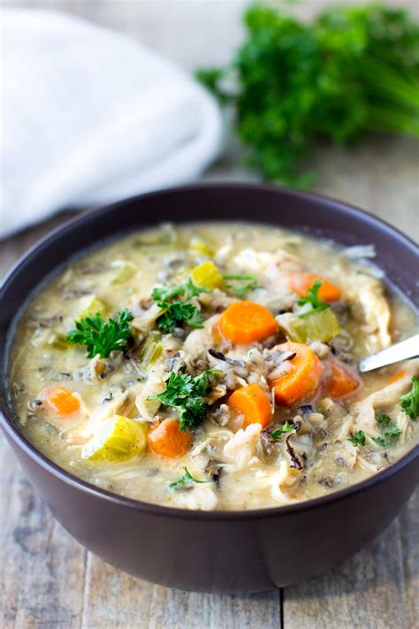 Best Ever Wild Rice Chicken Soup Easy Recipes To Make At Home