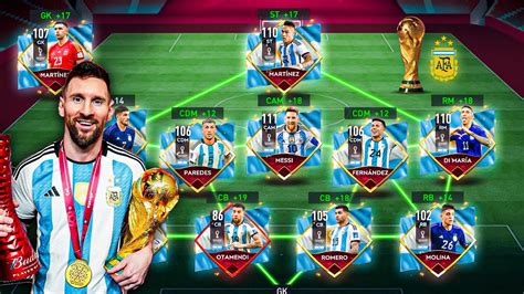 I Built FIFA World Cup Champions Argentina Special Squad In FIFA Mobile