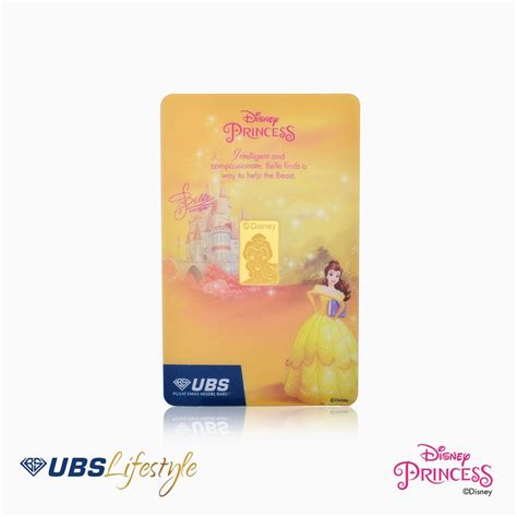 Jual Ubs Logam Mulia Disney Princess Belle Gram Shopee Indonesia