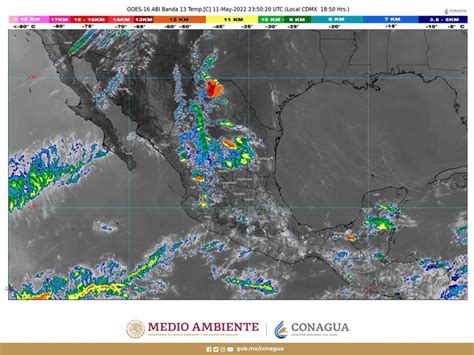 Conagua On Twitter Se Pronostican Lluvias Puntuales Muy Fuertes Para