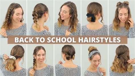 Back To School Hairstyles Acconciature Per La Scuola Silvia