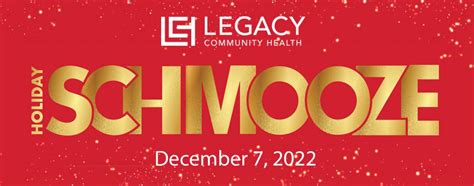 Schmooze Cc Banner 2 Legacy Community Health