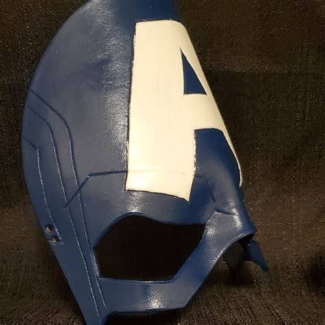 Captain America Mask - Etsy