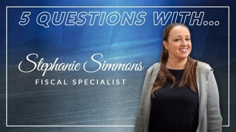 5 Questions With Stephanie Simmons Ajac