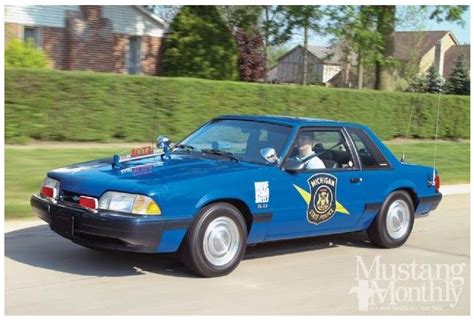 1992 Ford Mustang Ssp Retired From Duty Mike Pattersons