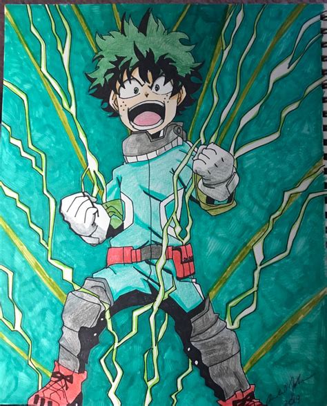 Dekus Power By Hanyouangel On Deviantart