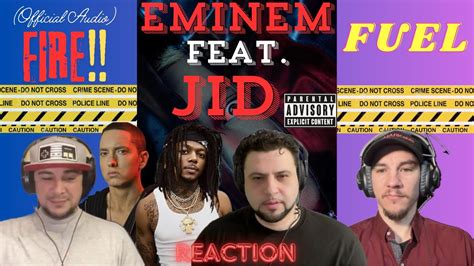 Eminem Fuel Feat JID REACTION Official Audio YouTube