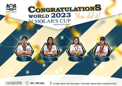 THE WORLD SCHOLARS CUP 2023 – Grand Mount International School