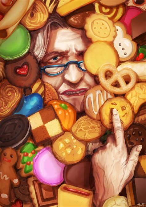 Grandma Cookie Clicker Drawn By Sassa Cb Danbooru