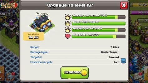 Double Cannon Is Maxed Now Clash Of Clans Youtube