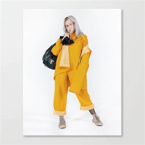 Billie Eilish Poster Wallart Cube Shop