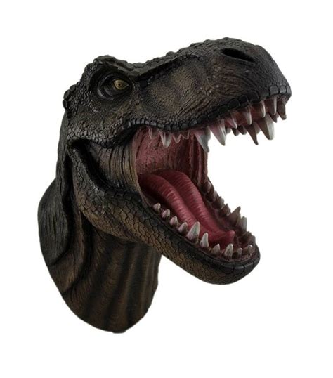 Jurassic King T Rex Head Wall Mount Dinosaur Head Dinosaur Head Wall