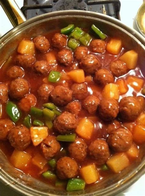 Sweet And Sour Meatballs Recipes