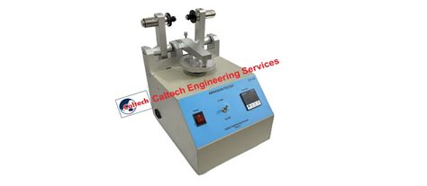 Rotary Abrasion Tester Manufacturers Caltech India