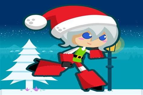 Santa Girl runner Game - Play online at GameMonetize.co Games