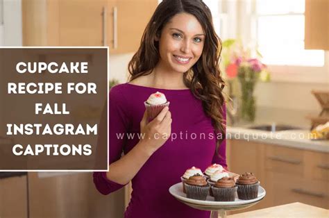 290 Best Cupcake Recipe For Fall Instagram Captions In 2024