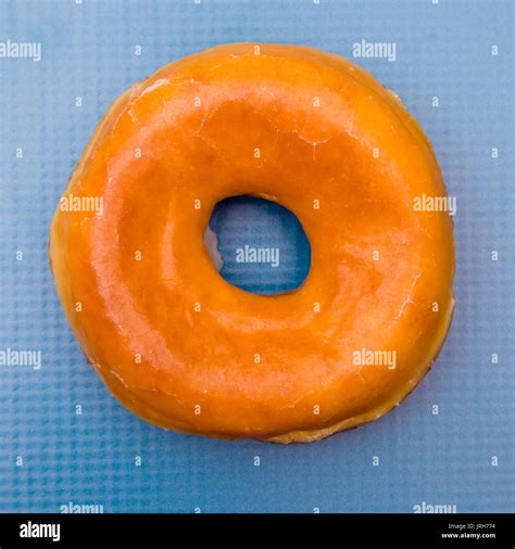 Simple Glazed Donuts Stock Photo - Alamy