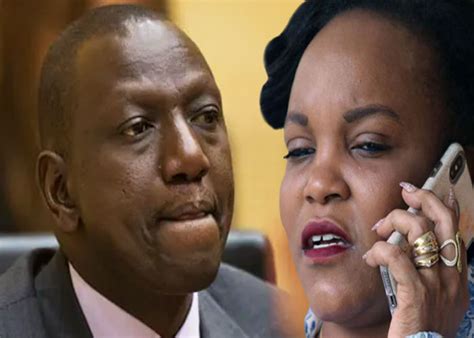 Dp Ruto Answers Wangui Ngirici Amid Fallout Over Anne Waiguru