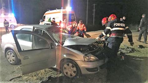 Foto Accident Rutier Mortal Petrecut Pe Strada Babadag Din Tulcea