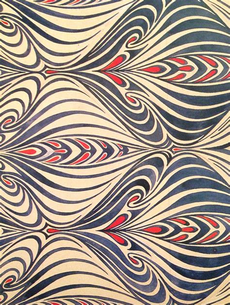 Patterntheory From A Book On Art Nouveau Motifs Art Nouveau Design