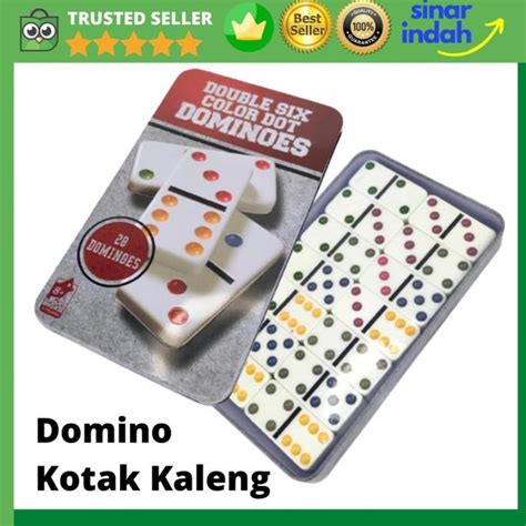 Jual Batu Domino Batu Gaple Kartu Domino Game Bahan Melamine Kotak