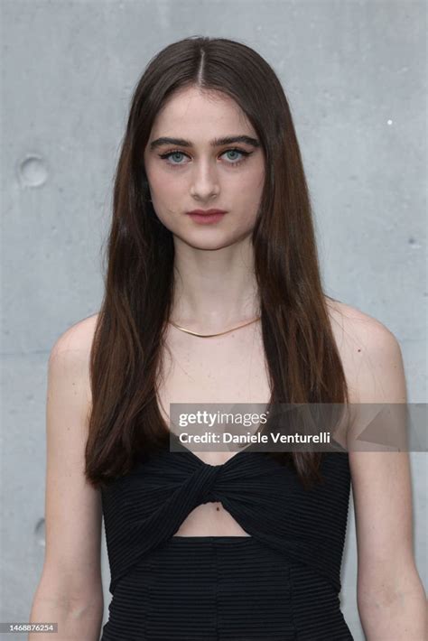 Raffey Cassidy Is Seen On The Front Row Of The Emporio Armani Fashion News Photo Getty Images