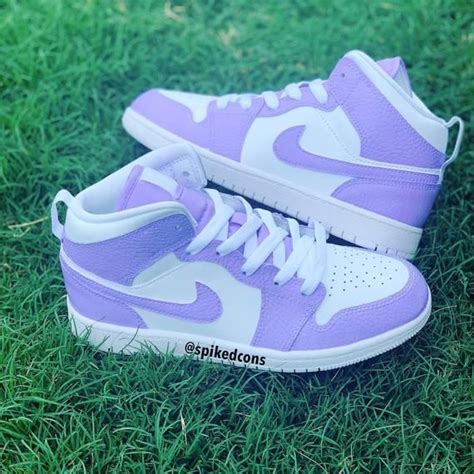 Custom “purple Lavender Jordan 1 Other Colors Available Check Sizing Before Orderingcheck