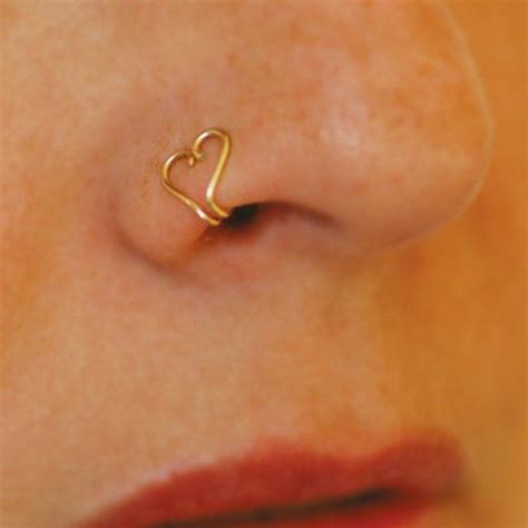 Fake Nose Cuff Fake Nose Ring Fake Septum Nose Ring Cuff Etsy Nose