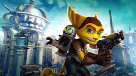 Fighting a massive new boss in Ratchet & Clank PS4