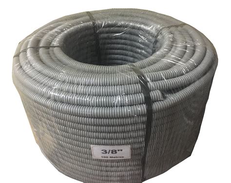 Rollo Tubo Corrugado Pvc Gris