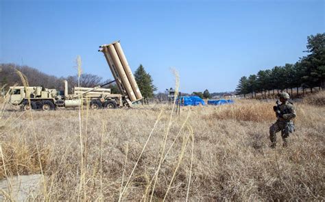 US troops test THAAD missile-defense system’s remote control during ...