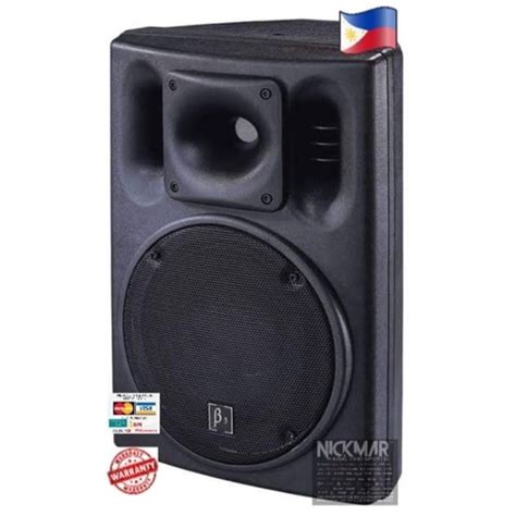 Beta Three U A Way Full Range Active Plastic Speaker Shopee Philippines