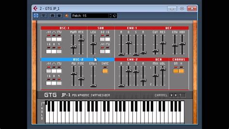 Gtg Jp 1 Polyphonic Synthesizer By Gtg Synths Youtube