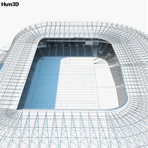 Murrayfield Stadium 3d Model Architecture On Hum3d