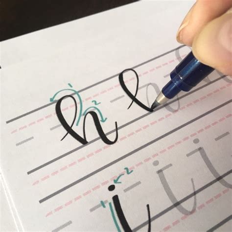 Bouncy Brush Lettering Beginner Hand Lettering Practice Etsy