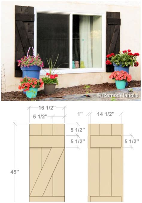 30 Diy Shutters How To Build Shutters For Windows