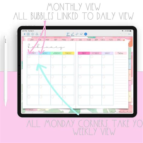 Free Digital Teacher Planner Goodnotes Miraclefity