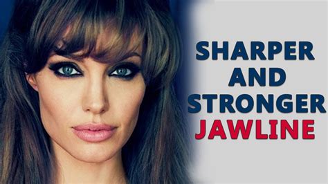 How To Get A Sharp Jawline And Cheekbones With These Exercises Without