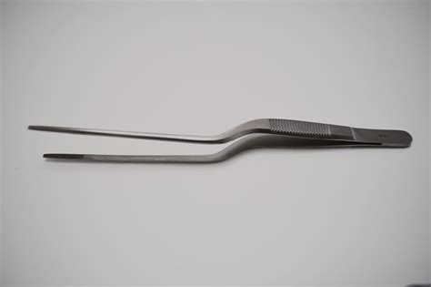 Lucae Bayonet Dressing Forceps Warmed Surgical