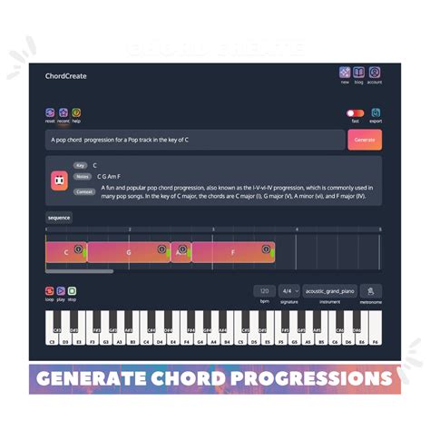 Chord Progression Generator - Use AI to Generate Chords with Ease