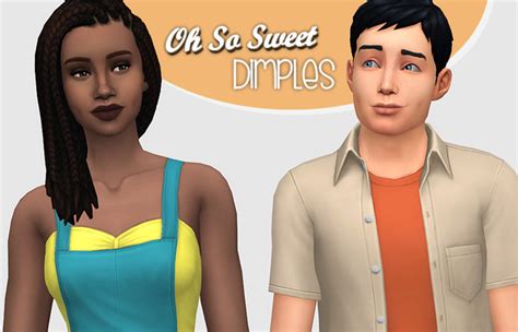 Best Sims 4 Dimples CC For Guys & Girls – FandomSpot