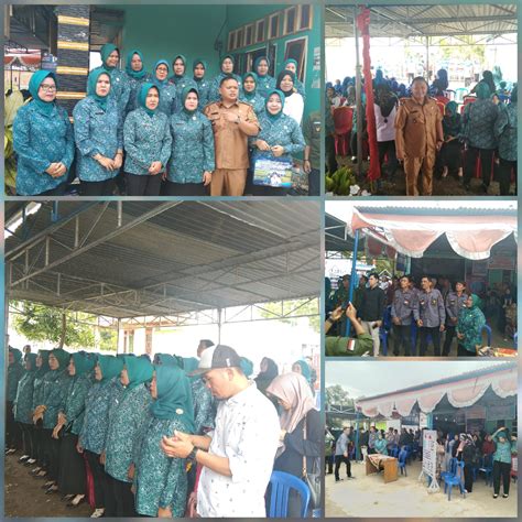 Penilaian Lomba 10 Program Pokok PKK Desa Talang Benteng Kabupaten