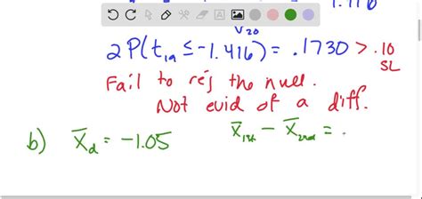 SOLVED Scores In The First And Fourth Final Rounds For A Sample Of 20