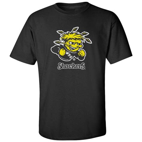 Wichita State Shockers Tshirt Wsu Shirt Wushock Logo Wichita State Tee Wsu Shocker Tee Shirt