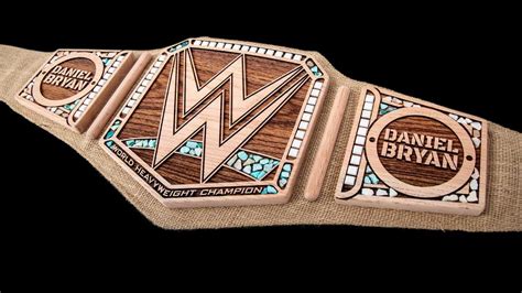 Take A Closer Look At Daniel Bryan S Eco Friendly Wwe Championship