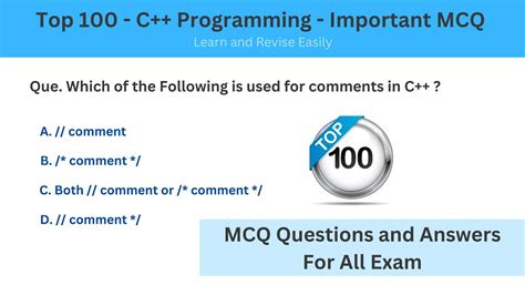 Top C Mcq S C Programming Mcq Questions And Answers For All