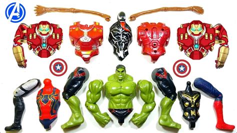 Merakit Mainan Sirenhead Venom Hulk Thor Spiderman Hulkbuster